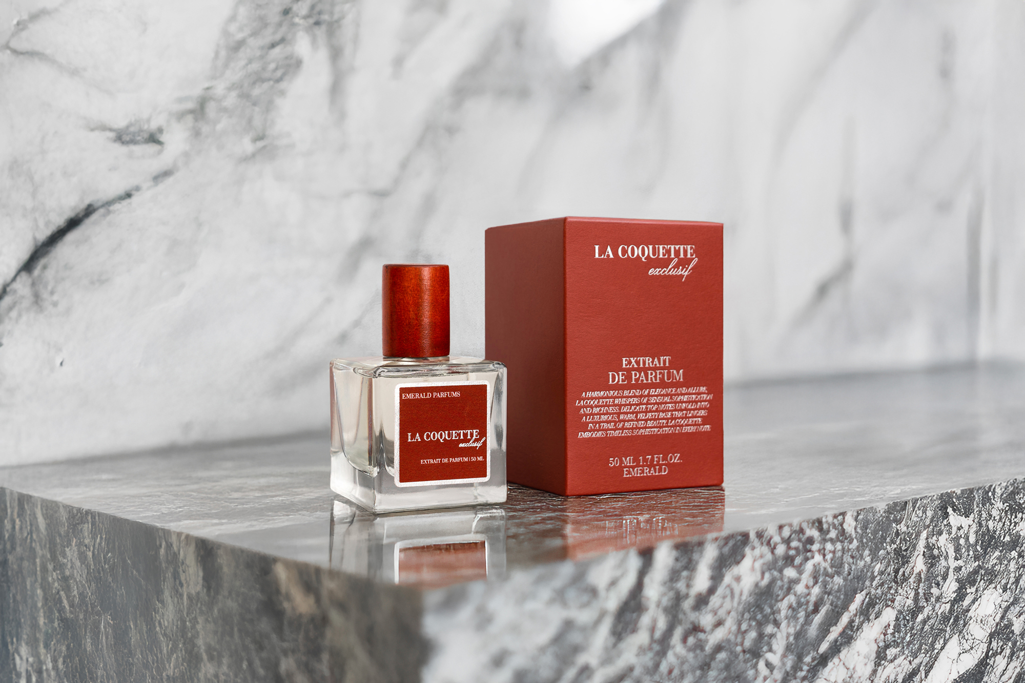 EMERALD LA COQUETTE EXTRAIT DE PARFUM | Pheromone Perfume, 50ml